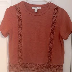 Crop top with Macramé detail